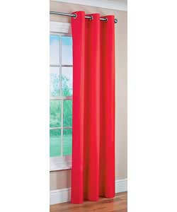 46 x 72 Lima Ring Top Curtain - Red