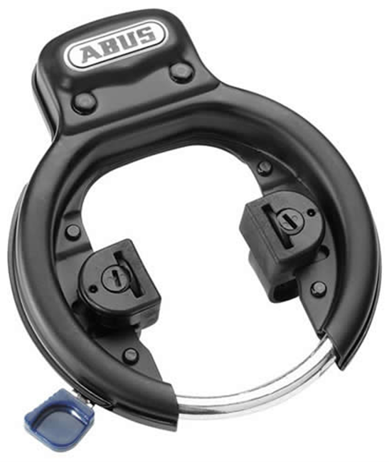 BUDGET PRICED FRAME LOCK WITH A HARDENED STEEL CASING, ABUS PRECISION CYLINDER AND A CHILDPROOF