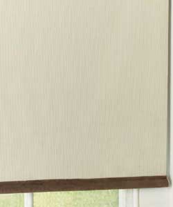 4ft Cord Roller Blind with Faux Suede Trim