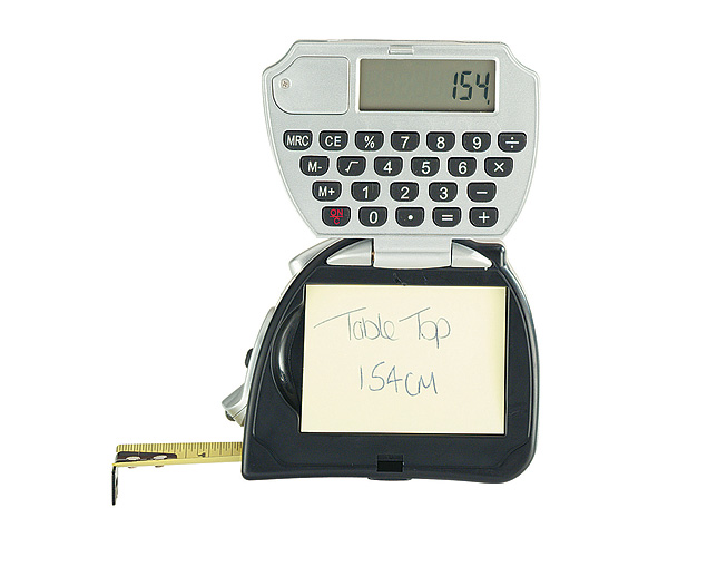 4-In-1 Memo Measure. An indispensable little DIY gadget. Measure up using the steel tape measure, jo