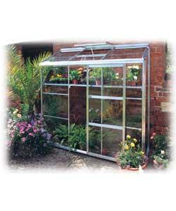 4x8 Lean To Horticultural Greenhouse