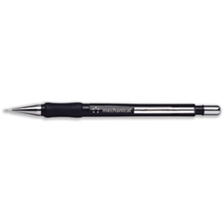 Rubberised grip for extra writing comfortCushion tip for more stability and less lead breakage0.5mm