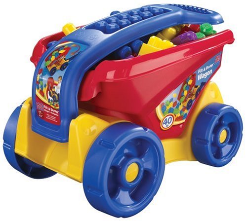 50 Piece Wagon, MEGA BLOKS toy / game