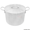 Unbranded 51cm Casserole With Lid and Hollow Handles
