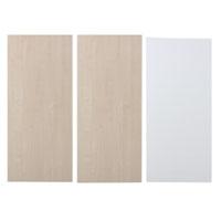 570mm Wide 2 x Mid Height End Panels - End Panel E Maple Style Modern / Contemporary Maple Style