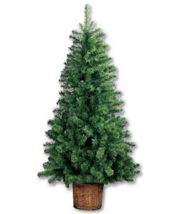 5ft Basket Christmas Tree