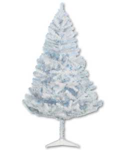 5ft White Iridescent Christmas Tree