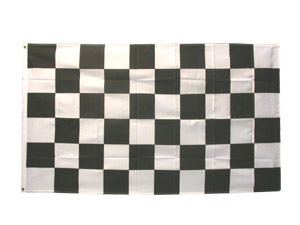 5ft X 3ft Chequered flag