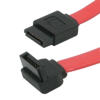 Unbranded .5m 7-pin 180. to 90. Serial ATA Device Cable