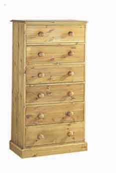 6 Drawer Wellington from the Corndell Country Cottage range