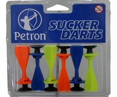 Unbranded 6 Extra Sucker Darts for Toy Crossbow 1381P