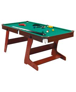 Unbranded 6 Foot Folding Snooker and Pool Table