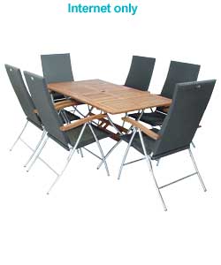 Unbranded 6 Seater Livorno Extension Wicker Set