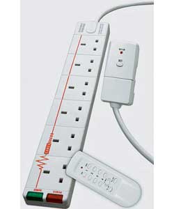 Child resistant sockets.13 amp.Neon power and surge indicators.£2,000 connected equipment warranty.