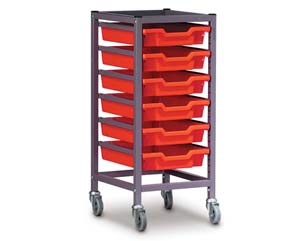 6 tray trolley kit