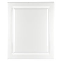 600mm Wide Full Height Door Front - Pack R Gloss White