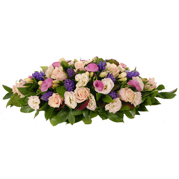 Unbranded 60cm Casket Arrangement - flowers