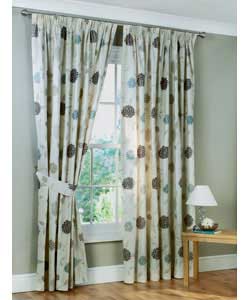 66 x 72in Emilia Lined Curtains - Natural