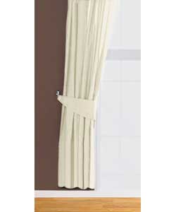 66 x 72in Unbleached Unlined Curtains - Vanilla