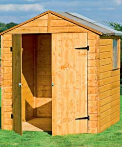 6x3 ft Modular Shed with 2 Expansion Packs