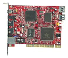 Using only a single PCI slot  this feature packed combo card allows you to add Fast Ethernet  FireWi
