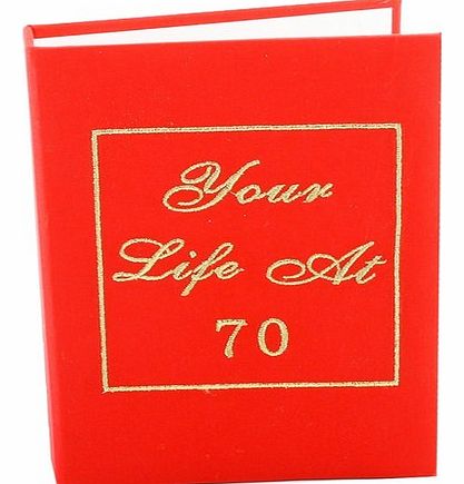 Unbranded 70th Birthday Photo Album - Your Life Book