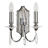 Unbranded 713 2CH - Polished Chrome Wall Light