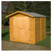 Unbranded 7x7 Wooden 8mm shiplap apex shed