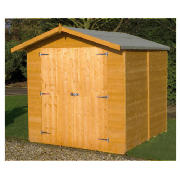 Unbranded 7x7 Wooden shiplap apex shed with installation