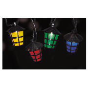Unbranded 80 Low voltage LED latern lights, multi-colour