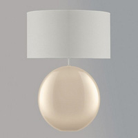 Unbranded 8099 35CR - Cream Ceramic Table Lamp Pair