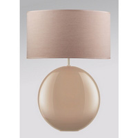 Unbranded 8099 35TA - Taupe Ceramic Table Lamp Pair