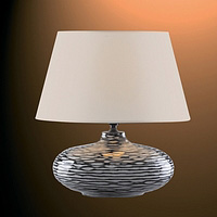 Unbranded 8174 15BK - Gloss Ceramic Table Lamp Pair