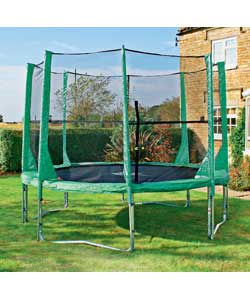 8ft Trampoline net enclosureto ensure your childs safety, when children are having fun jumping andpl