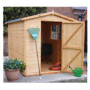 Unbranded 8x6 Finewood Classic Apex Shed with Topcoat with