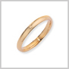 9 Carat Gold 3mm Court-Shaped Band Wedding Ring