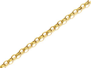 Unbranded 9ct-Gold-1mm-Diamond-Cut-Fine-Belcher-Chain--20-189880