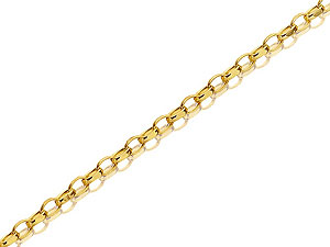 Unbranded 9ct-Gold-1mm-Wide-Diamond-Cut-Fine-Belcher-Chain--18-189879