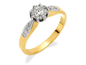 Unbranded 9ct-Gold-Diamond-Ring---0.25ct-045171
