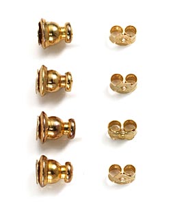 9ct Gold Earring Backs