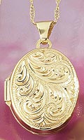 9ct. Gold Family Locket