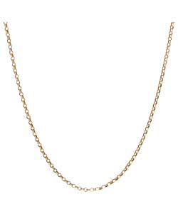 Unbranded 9ct Gold Round Belcher Chain - 51cm/20in