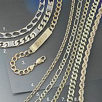 9ct. Super Rope Gents Chain