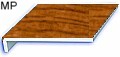 9mm x 200mm x 5m cover board Light Oak -  Light