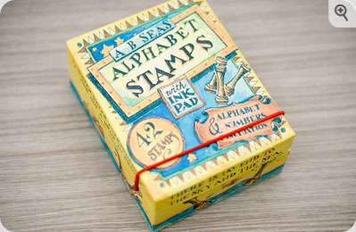 Unbranded A B Sea` Alphabet Stamps