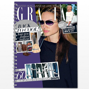 Unbranded (A4 Notebook) - Personalised Notebooks - Grazia