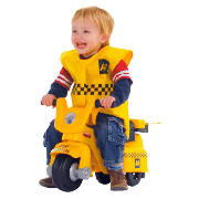 The AA Foot to Floor bike is a childs ride on toy patrol bike with a stable 3 wheel design, easy-gri