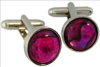 Unbranded Abalone Cufflinks by Ian Flaherty