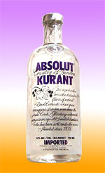 ABSOLUT - Kurant (Blackcurrant) 70cl Bottle