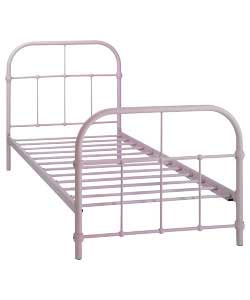 Acacia Pink Single Bedstead - Frame Only